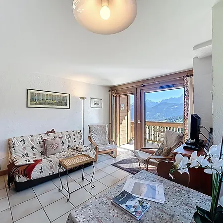 Apartament 2 Chambres, Vue Mont Blanc, Parking Inclus - Fr-1-560-168 Combloux