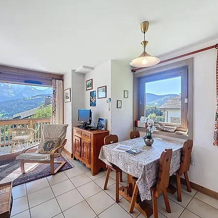 2 Chambres, Vue Mont Blanc, Parking Inclus - Fr-1-560-168 Apartament