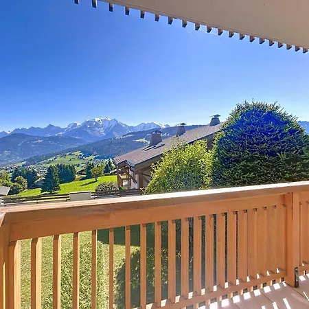 2 Chambres, Vue Mont Blanc, Parking Inclus - Fr-1-560-168 Apartament Combloux