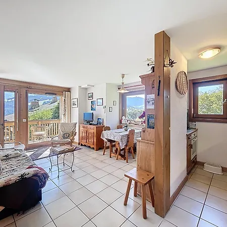 2 Chambres, Vue Mont Blanc, Parking Inclus - Fr-1-560-168 Combloux